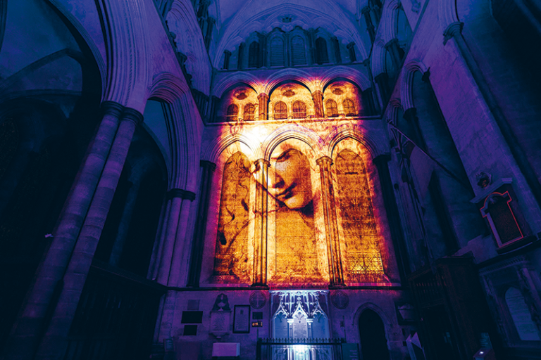 Sound and Light Artists Return to Exeter Cathedral Exeter Cathedral