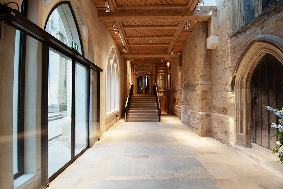 309: Exeter Cathedral's New Friends' Cloister Gallery